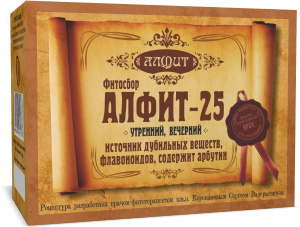 Фитосбор Алфит №25 омолаживающий, 30 пак